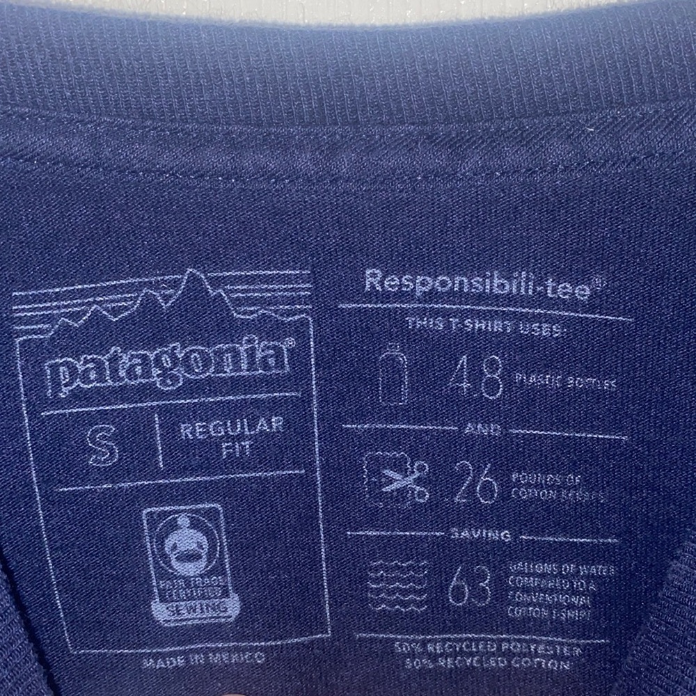 Patagonia men’s regular fit long sleeve tee - Picture 5 of 5